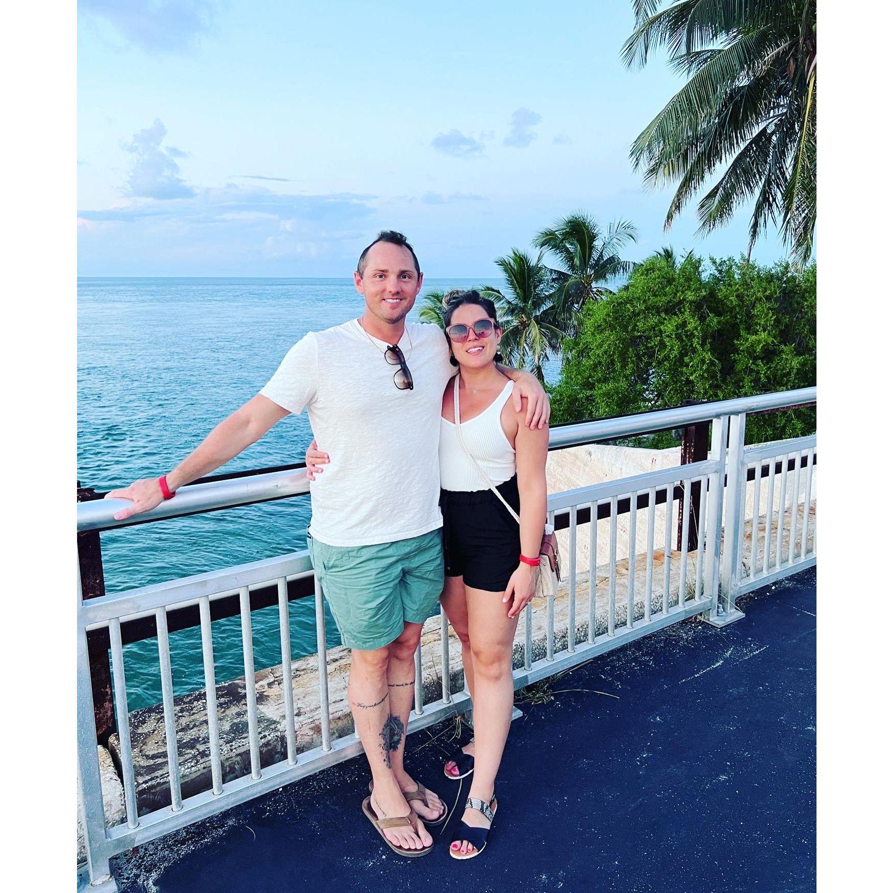 We were not kidding about the sunset thing, our friends even got engaged here!