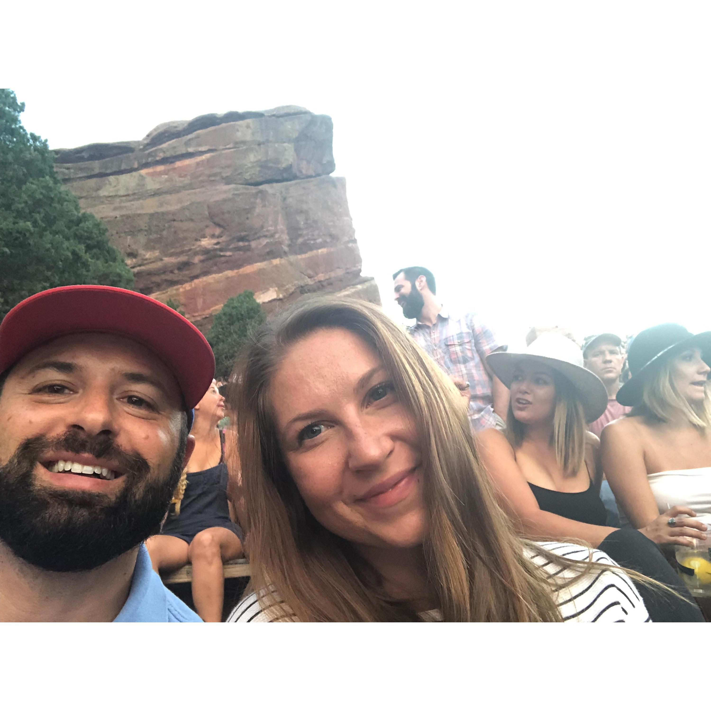 red rocks 
summer 2019