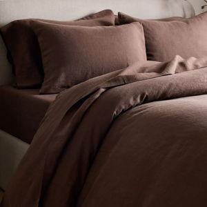 Linen Duvet Cover | Quince in Espresso
