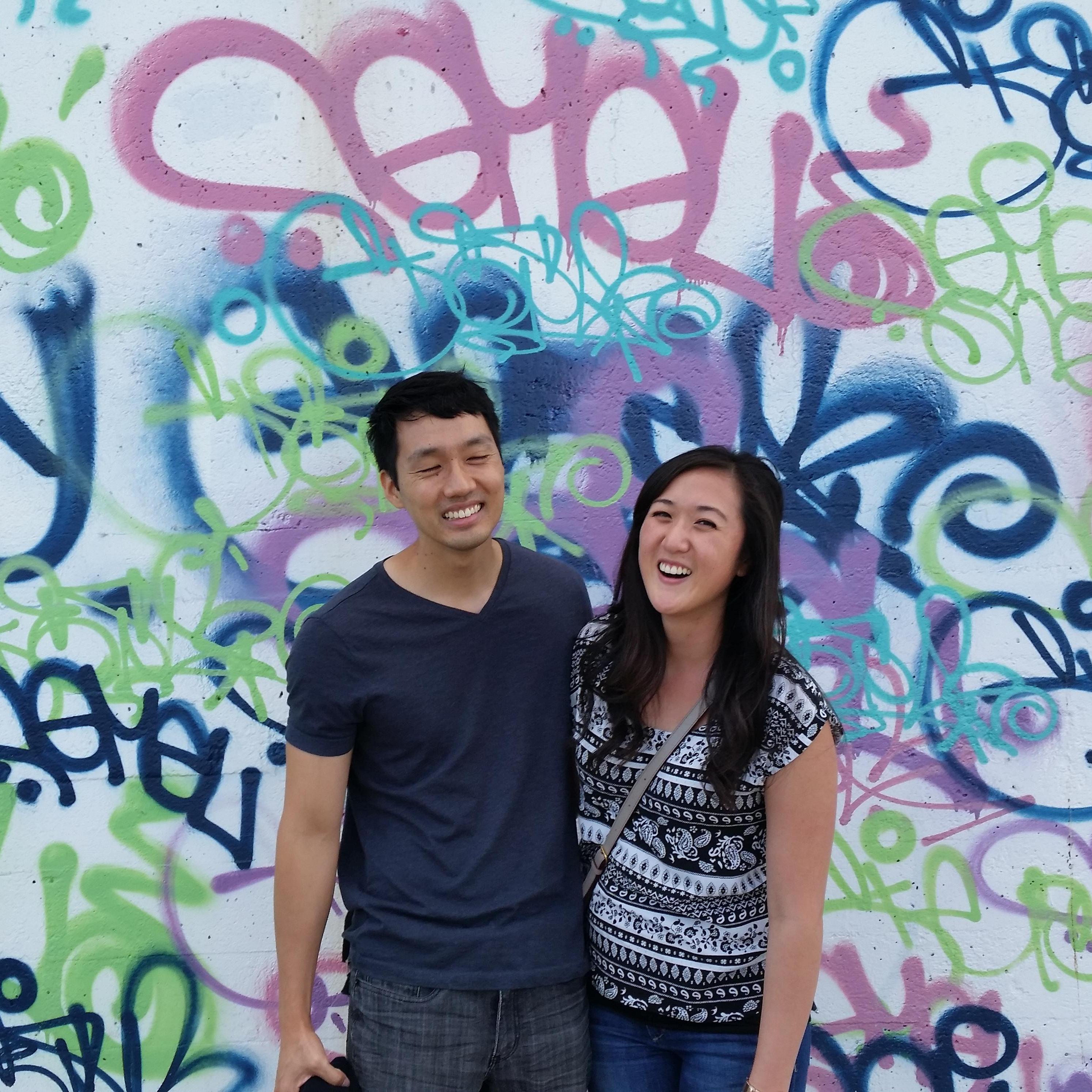 Having fun in the city!