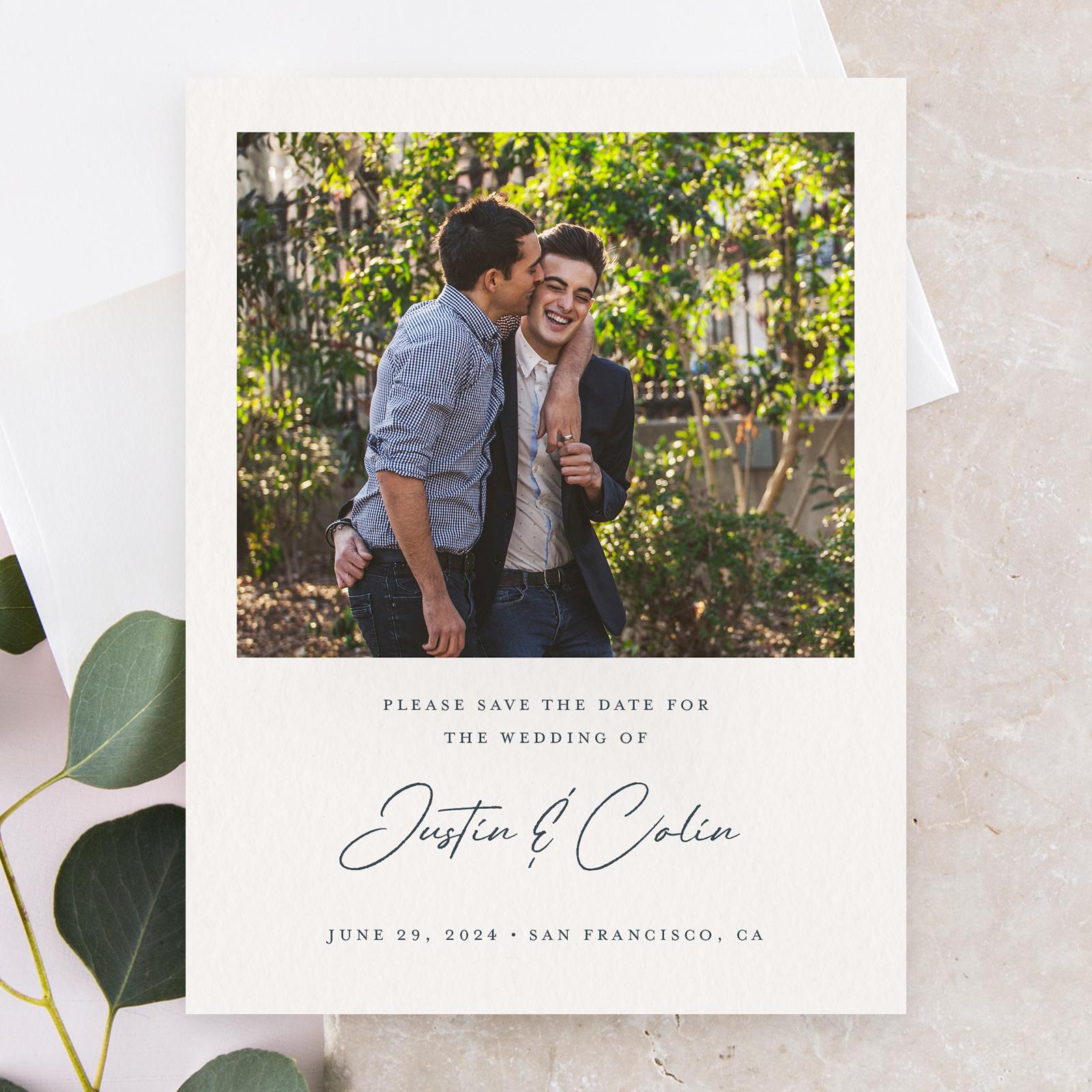 2024 Paper & Digital Save The Dates for Weddings - Zola