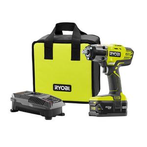 18-Volt ONE+ Lithium-Ion Cordless 3-Speed 1/2 in. Impact Wrench Kit w/4.0Ah HP Battery and 18-Volt IntelliPort Charger