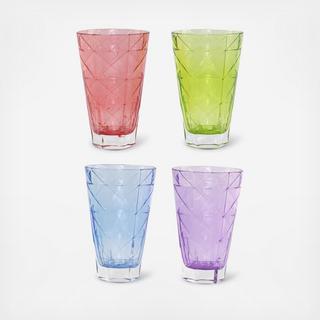 Prism 4-Piece Tall Tumbler Set