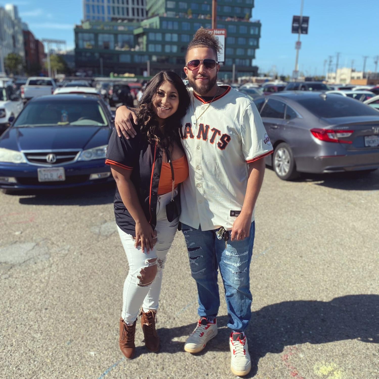 First Giants Game together!