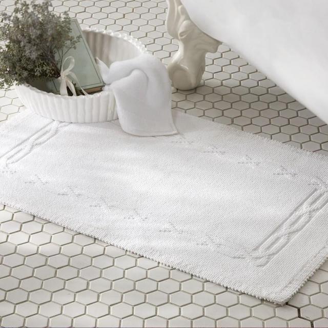 Chambers® Heritage Solid Bath Mat, White