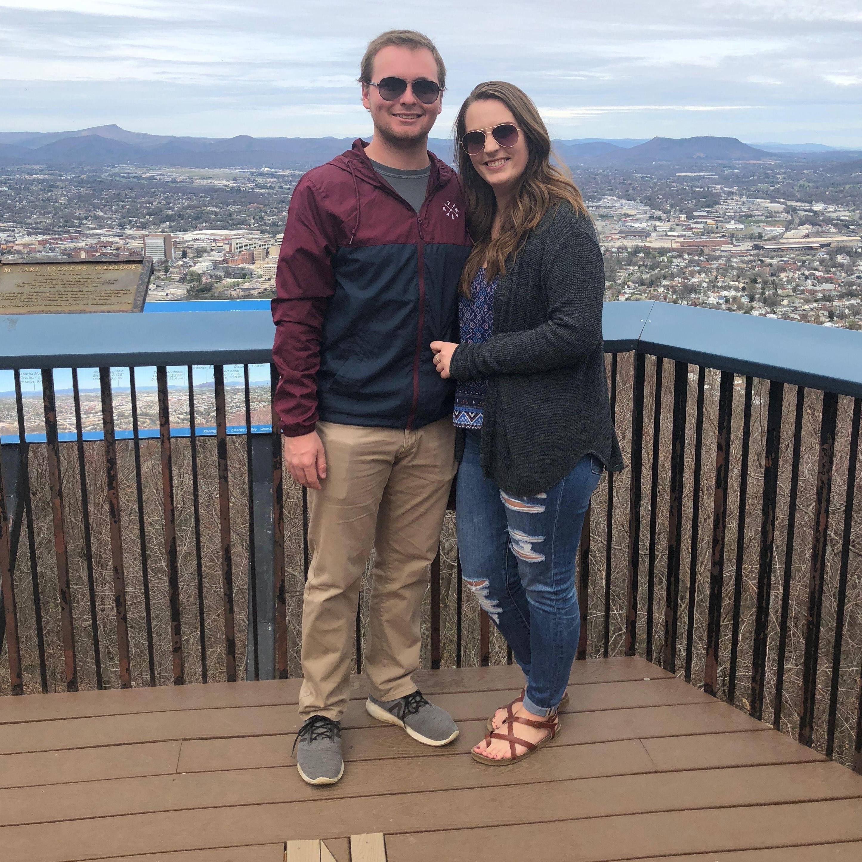 March 14, 2020- The start of a relationship in Southwest Virginia wouldn't be complete without a trip to the Roanoke Star :)