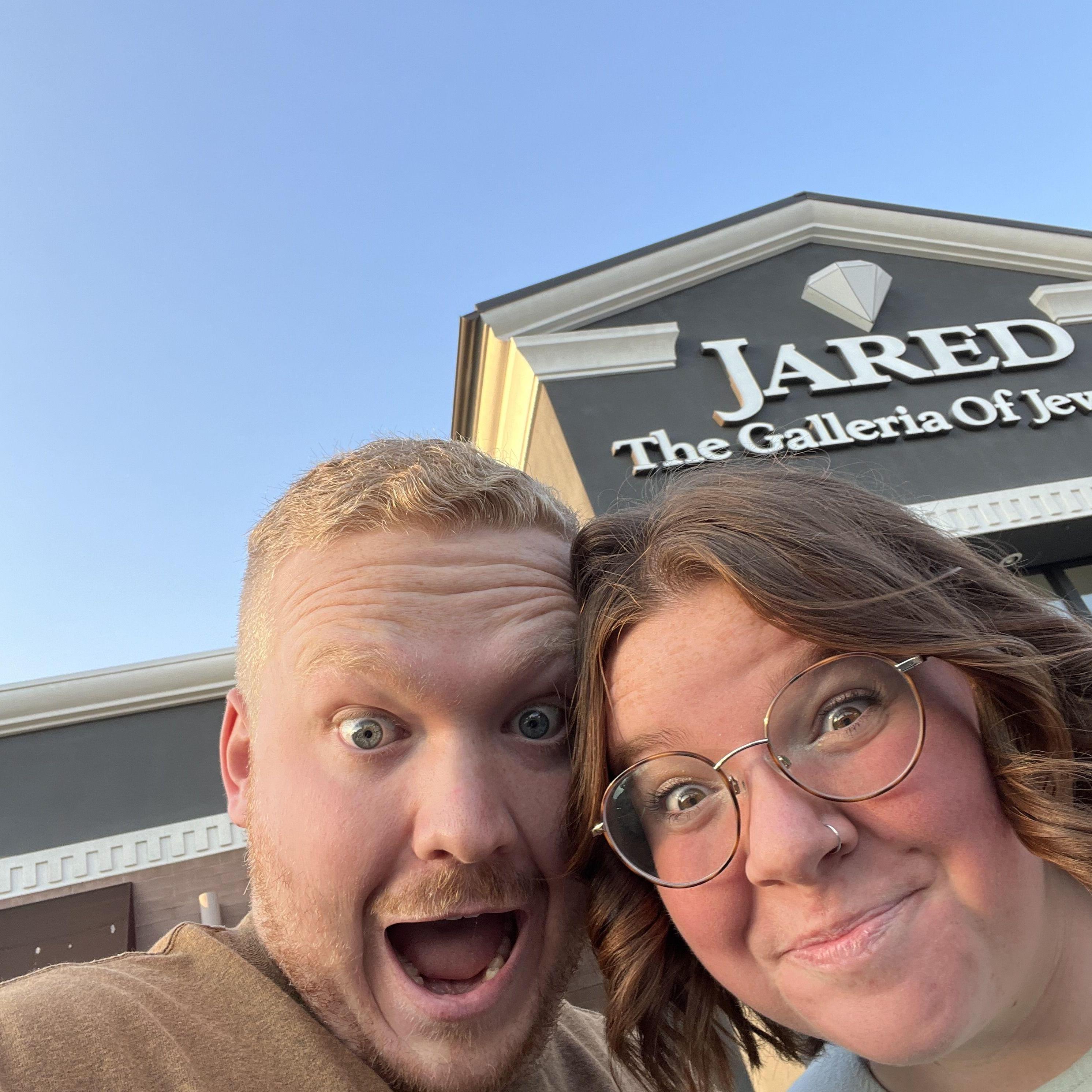 Officially designed an engagement ring together!!
