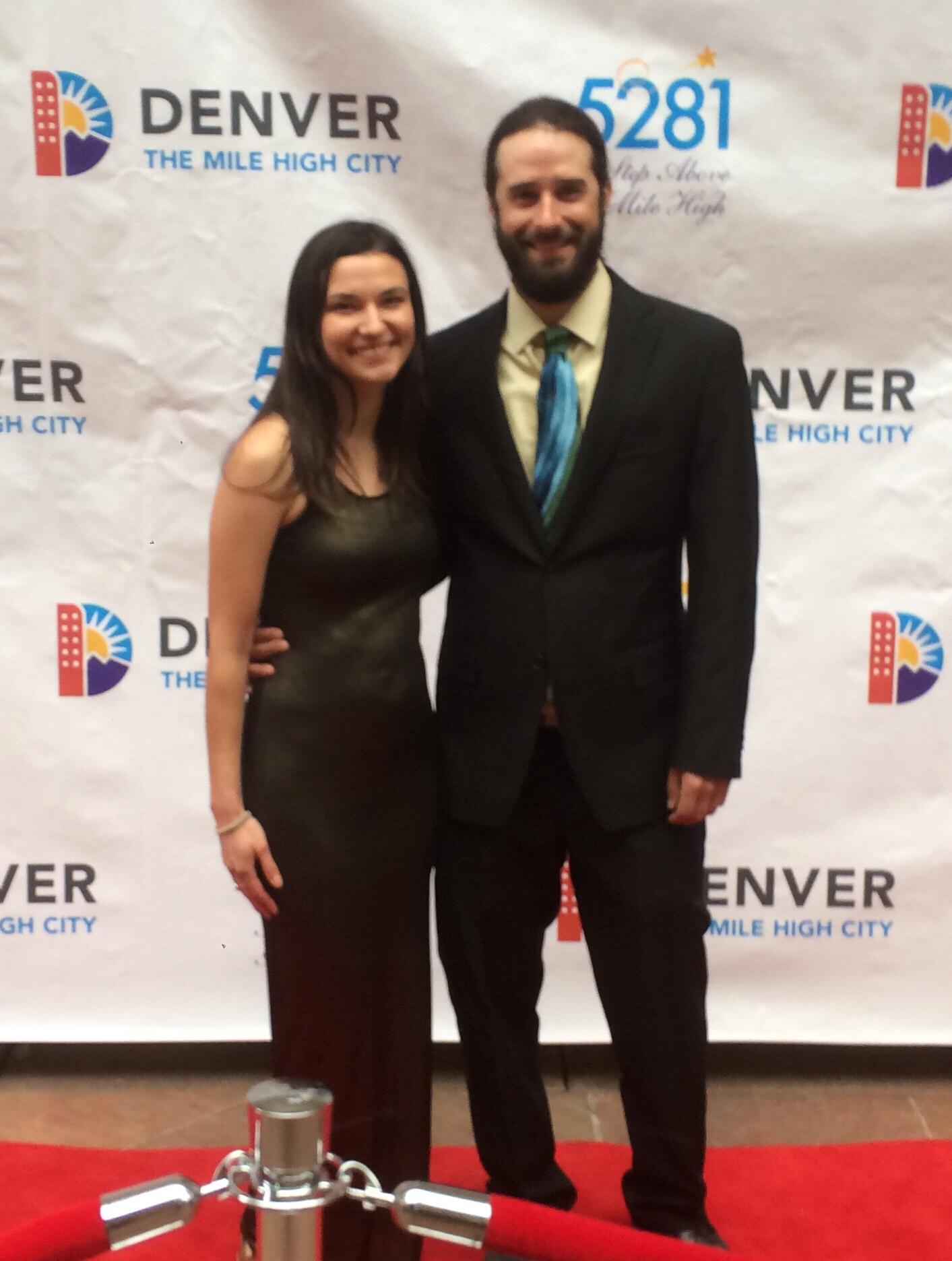 Celebrating John's 5281 Award for Sustainability from the City of Denver!