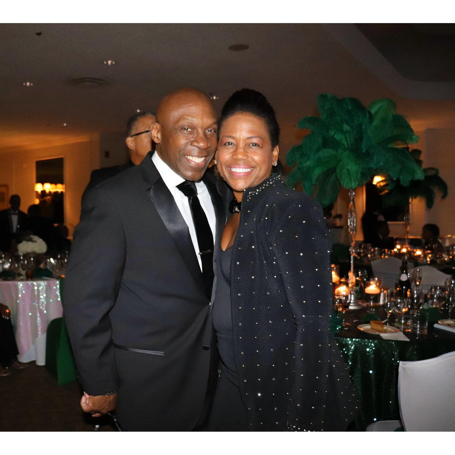 Making memories at the Emerald and White Ball for the Archway Chapter of the Links Incorporated.