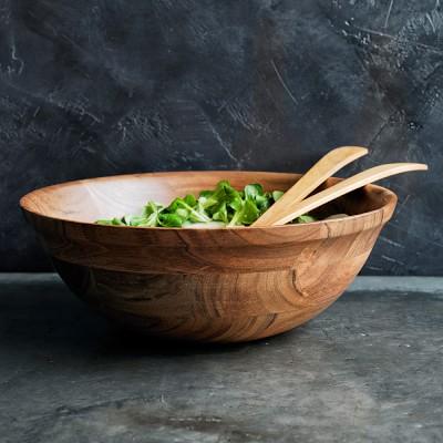 Providence Wood Serve Bowl