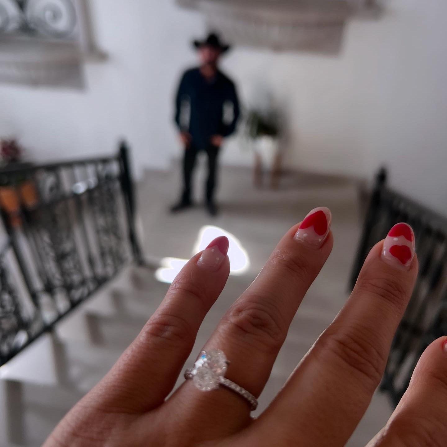 We’re engaged 💍 2.25.25
