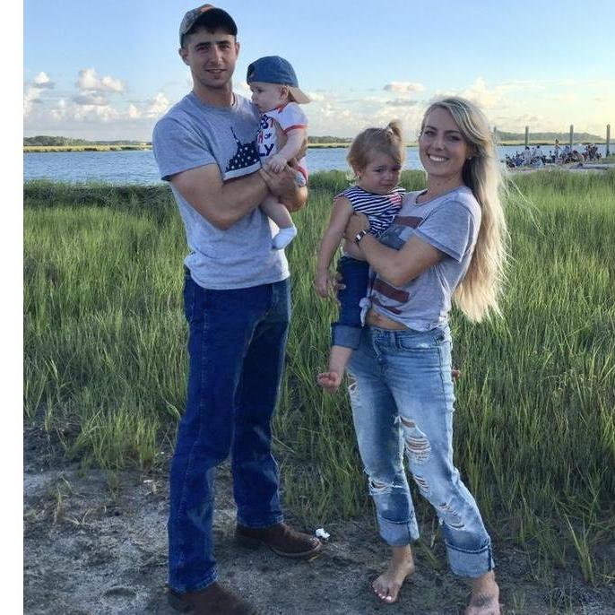 Our first time celebrating Fourth of July as a family of four.