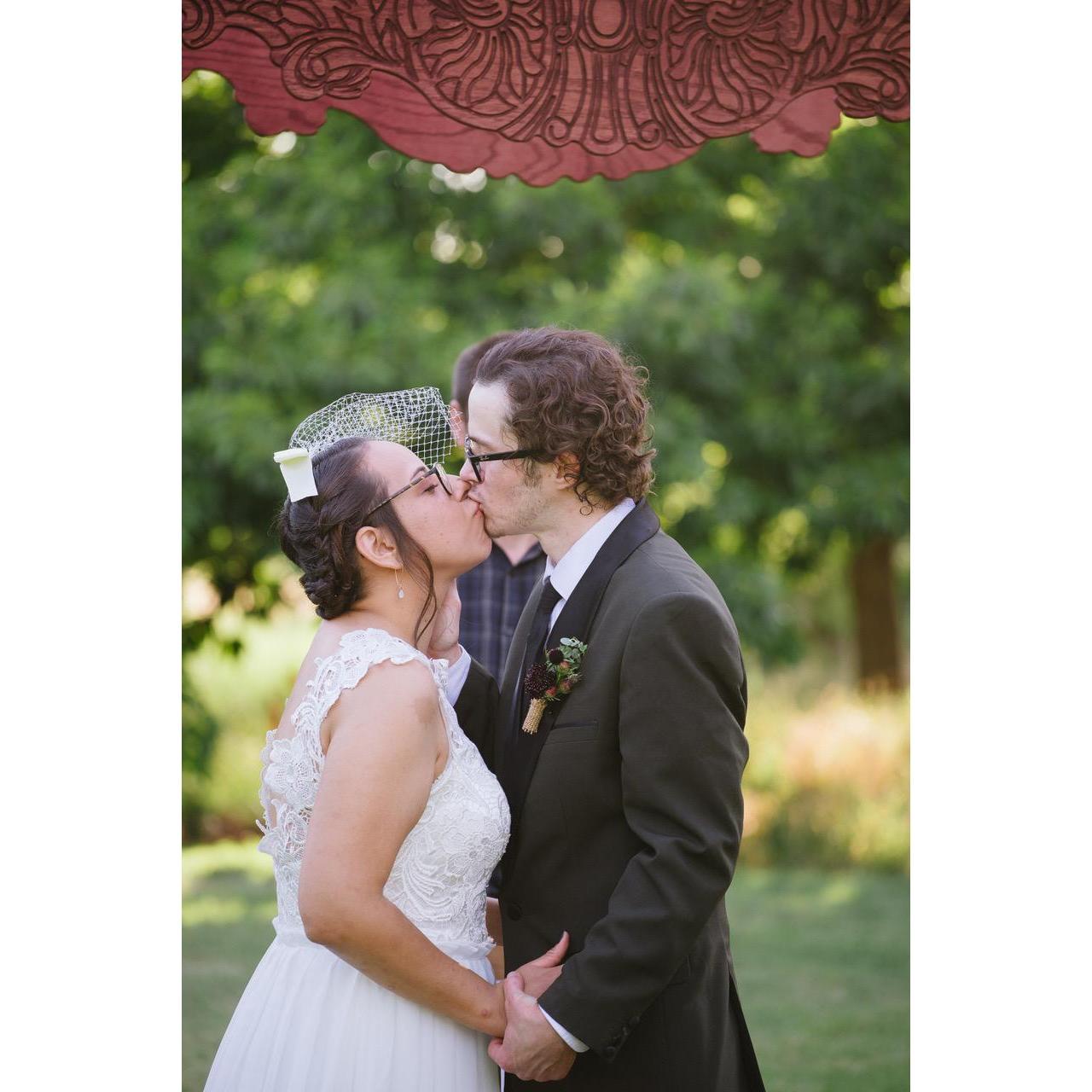 After we said, "I do".
Photo by Bethany Petrik Photography