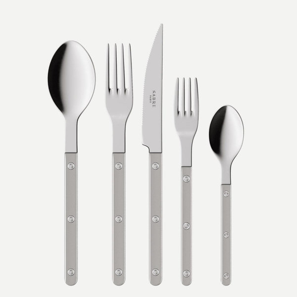Bistrot Pearly, Grey - 20 pieces cutlery set