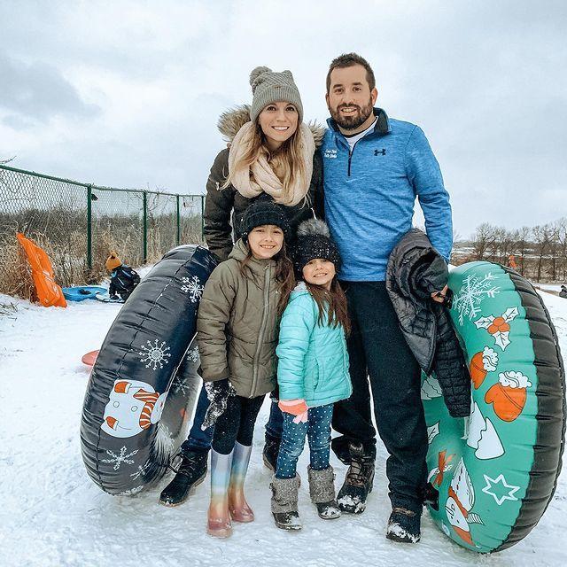Sledding at Oak Ridge Prairie!