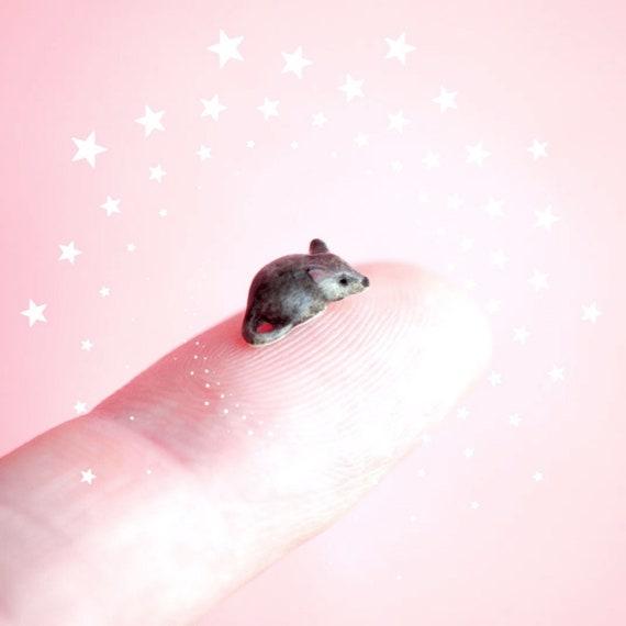 Worlds Tiniest Mouse Figurine