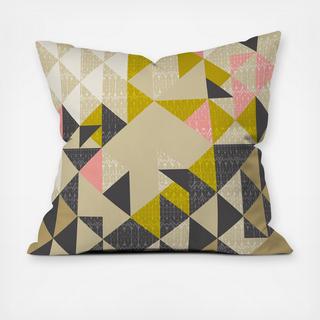 Nomad Quilt Indoor/Outdoor Throw Pillow