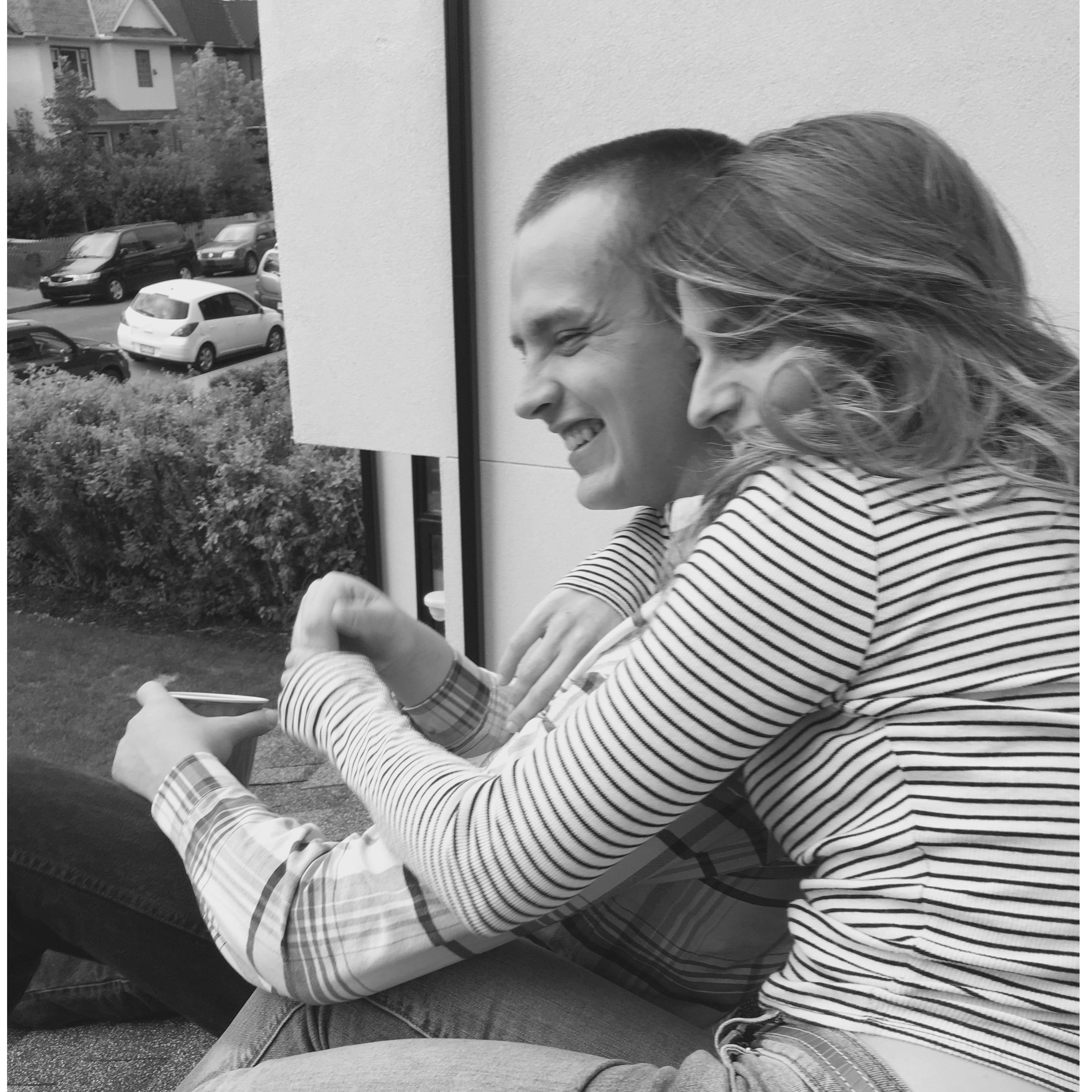 When we started to fall in love