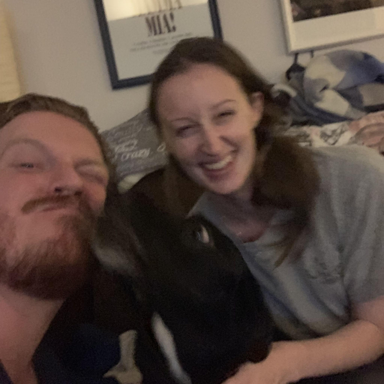 Our first Happy New Years celebration with our baby boy. He was happy to provide kisses at midnight.