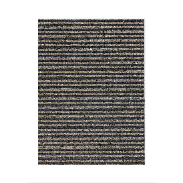 Chilewich Breton Stripe Shag Mat, Coast, 2'x3'