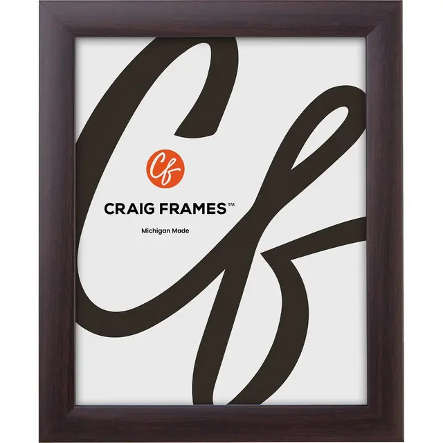 Contemporary Brazilian Walnut 8x10 inch Picture Frame