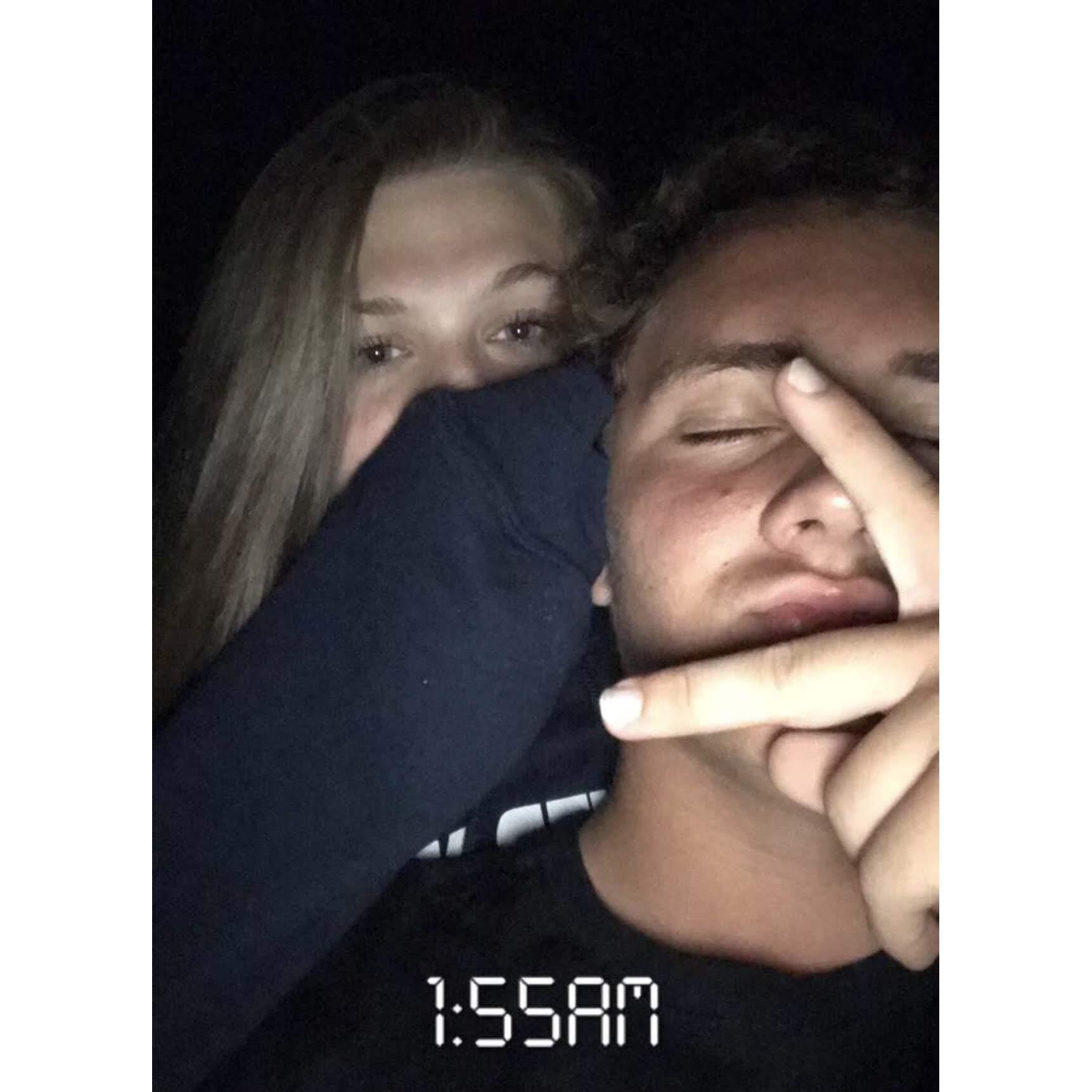 Our very first picture together lol