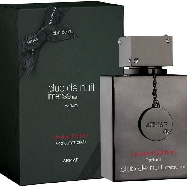 ARMAF Club De Nuit Intense Men Limited Edition Pure Parfum, Black, Woody Spicy Masculine Scent, 3.6 Fl Oz