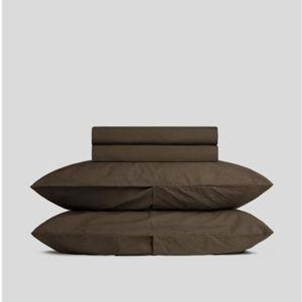 Percale Sheet Set - Java, Queen, Back Envelope
