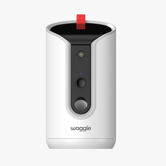 WaggleCam 2K | 360° Pet Camera with Treat Dispenser - (No Subscription Required) Privacy-Enabled Built-in Storage, Free Video Streaming for Pets, Motion Alerts, Night Vision & 2-Way Audio