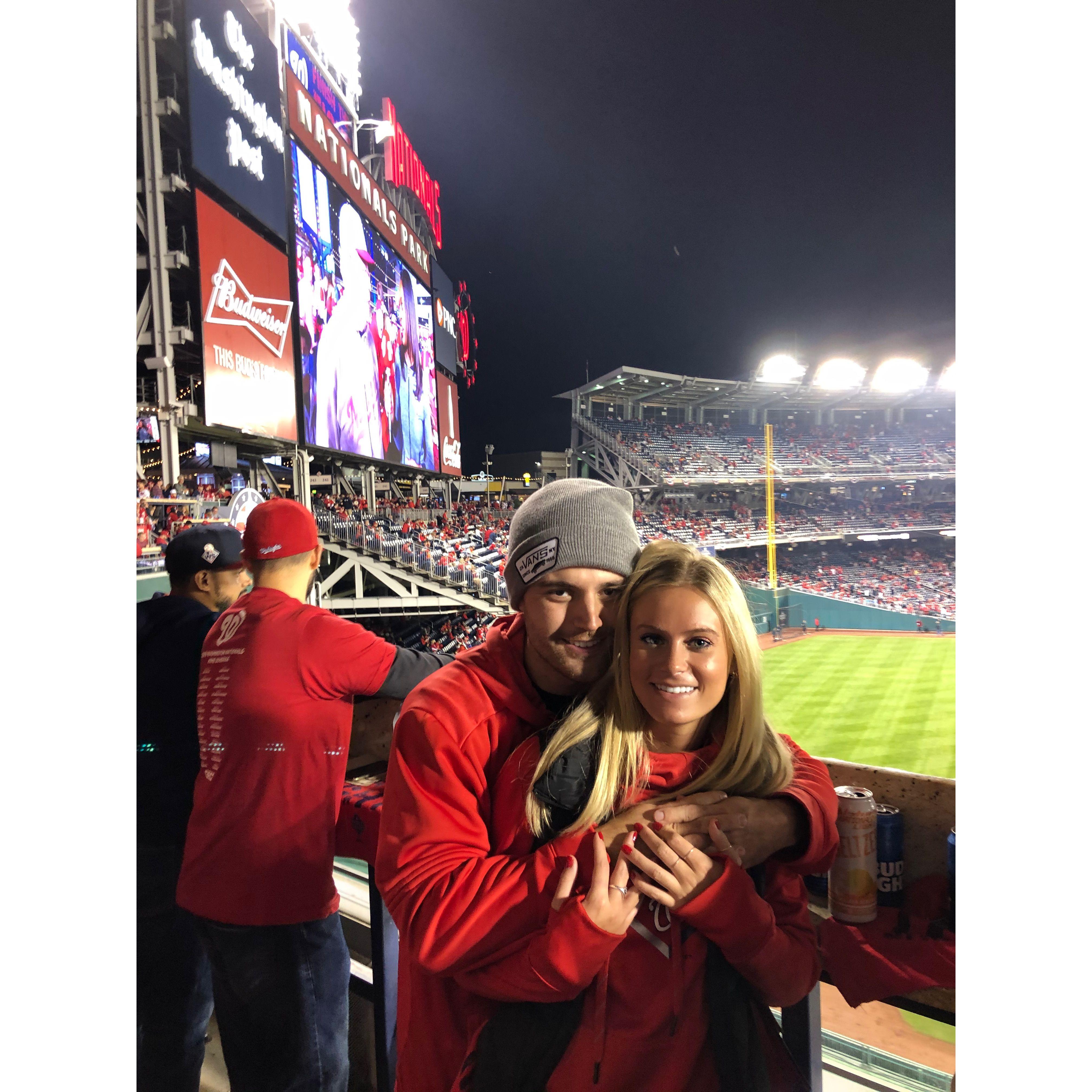 What a night- Washington Nationals World Series!