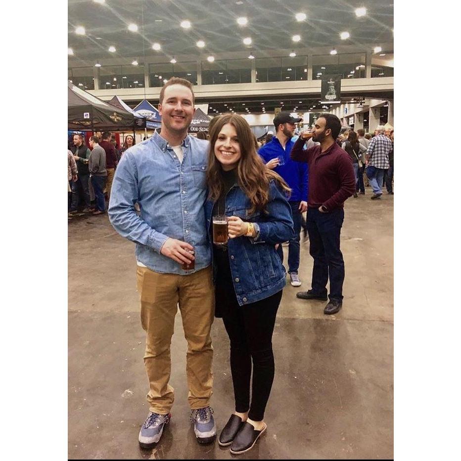 As it turns out, we have the same taste in beer AND shirts.