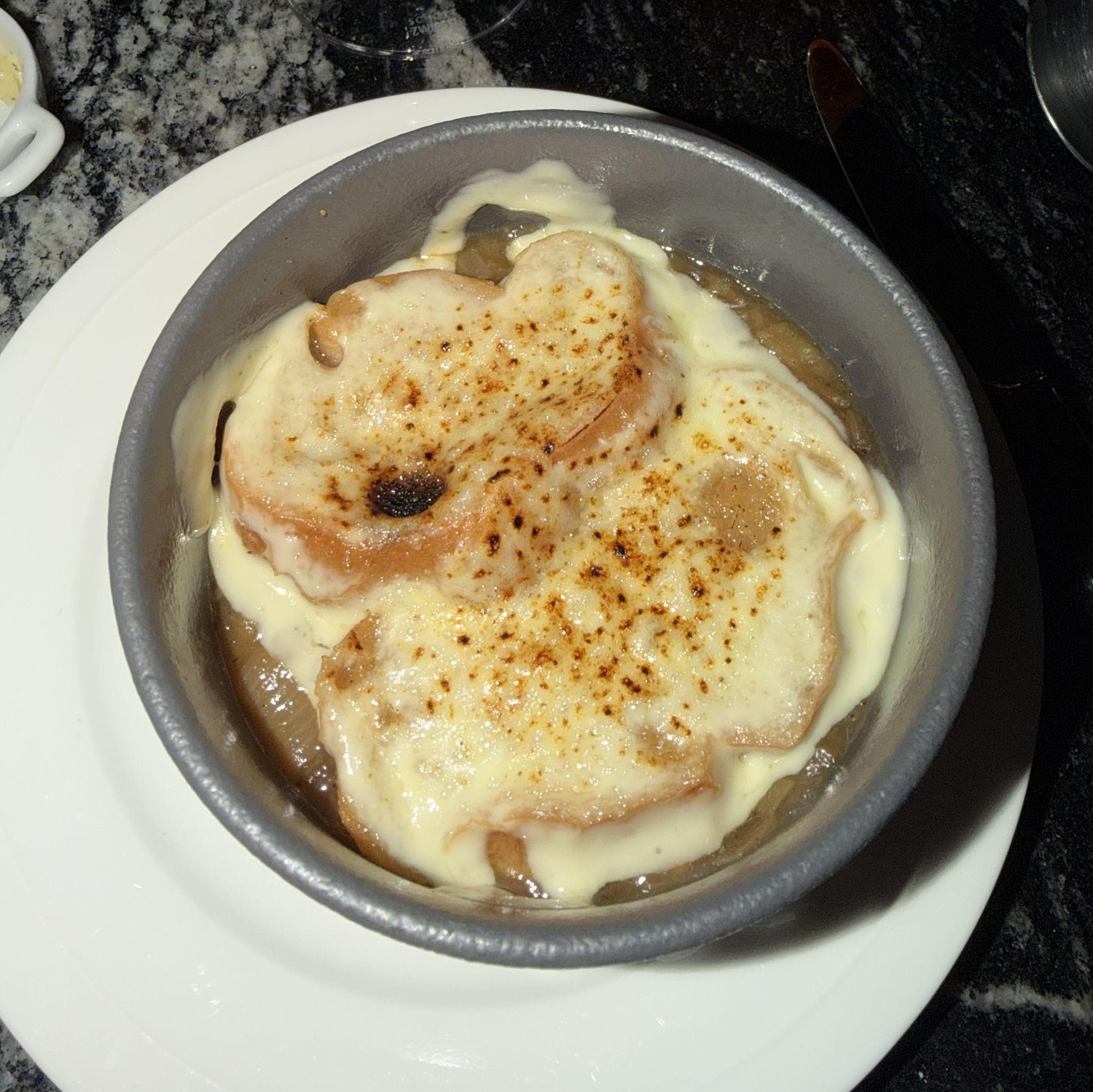 The French Onion Soup from Avec