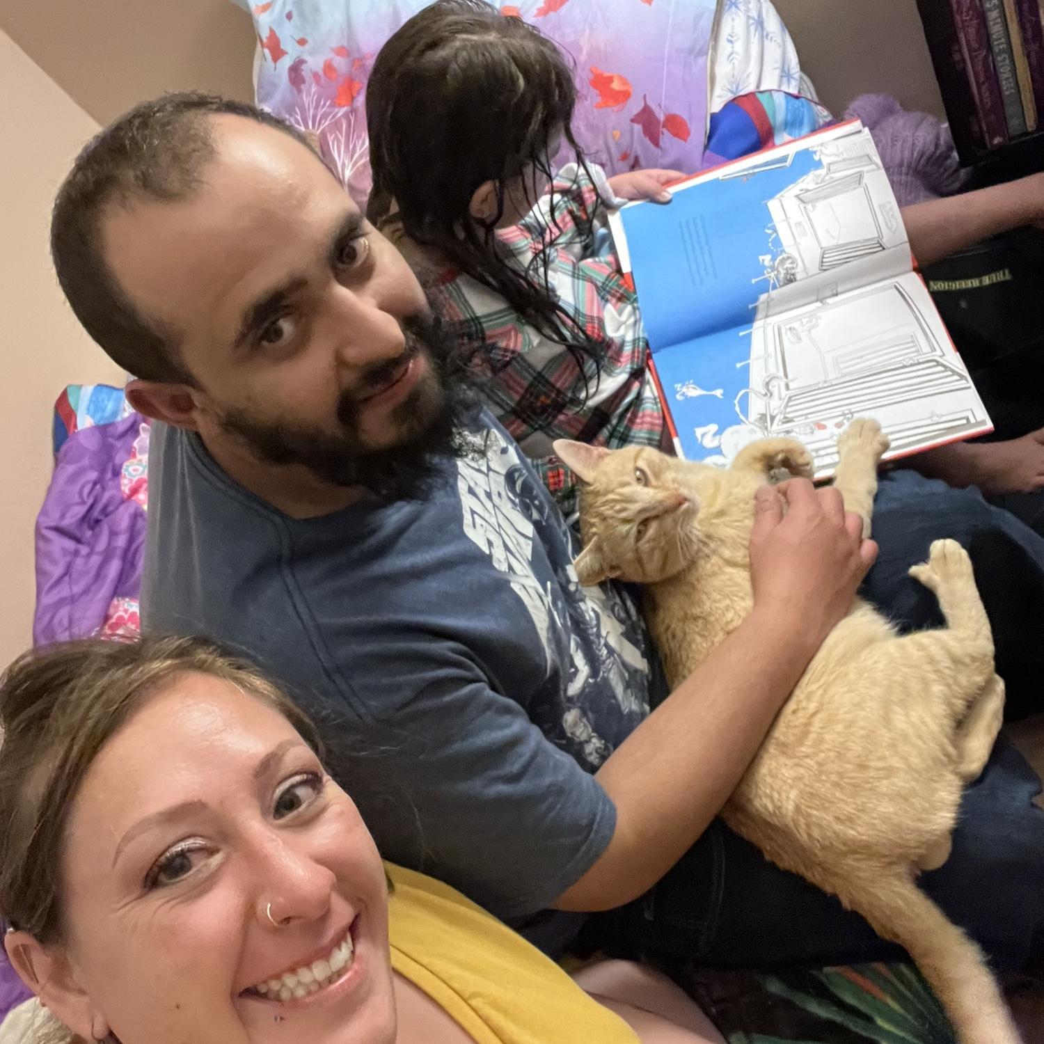 A family that reads together...
