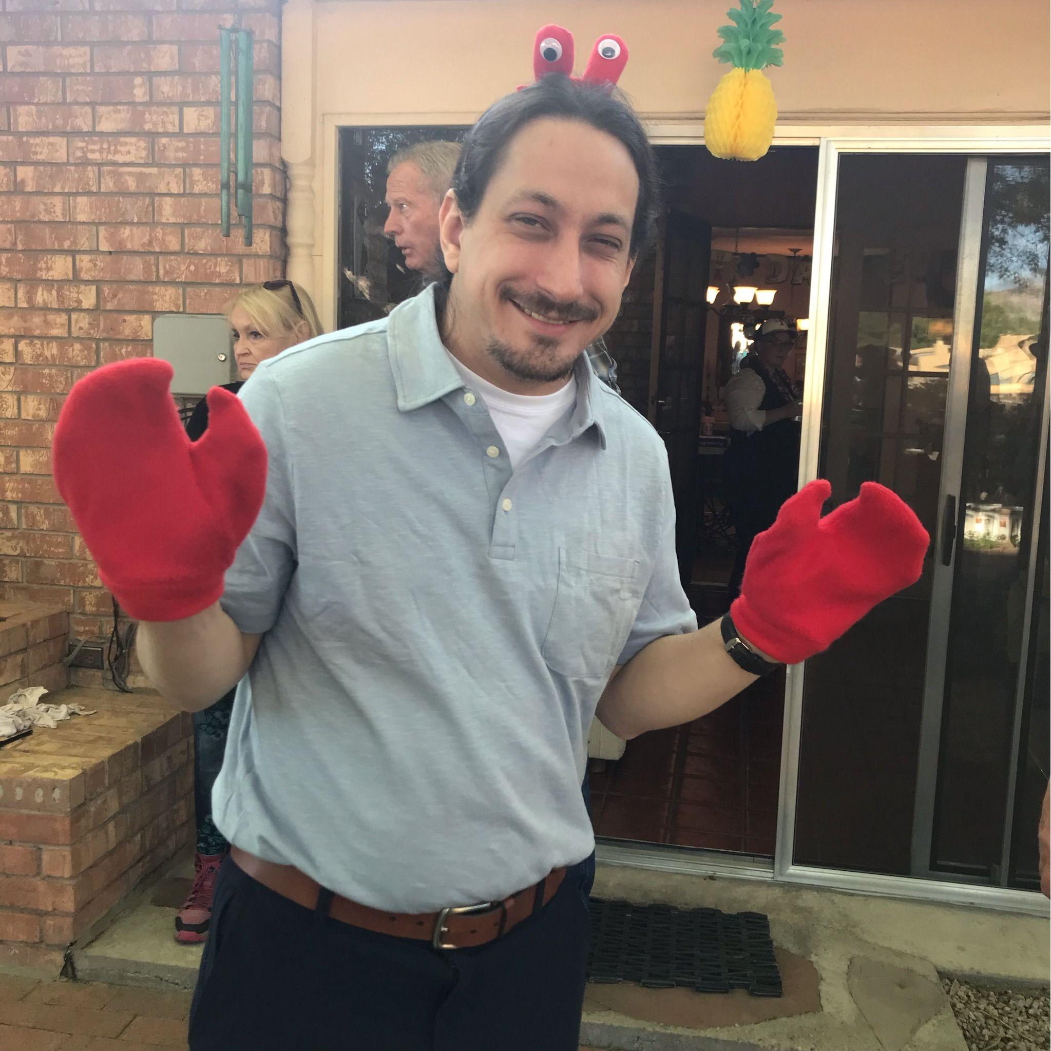 He's a little Krabby...