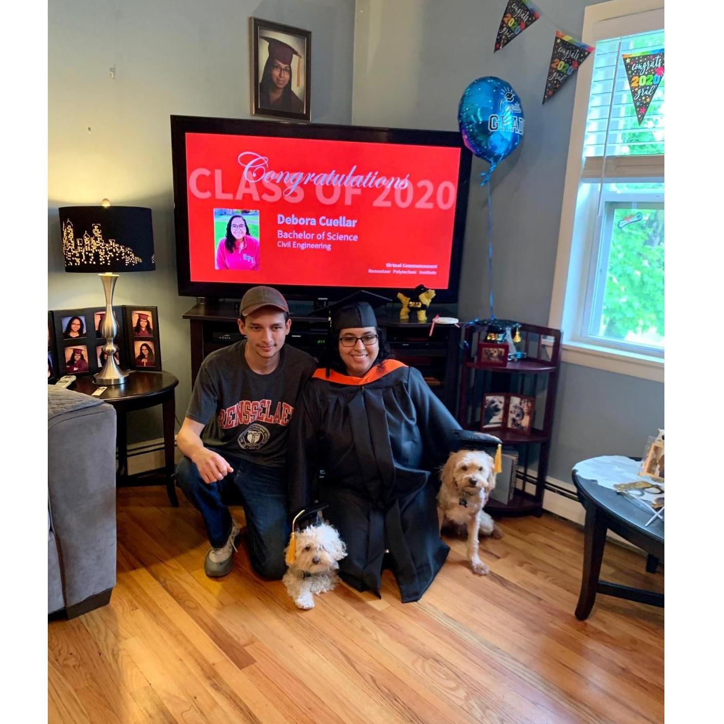 Debora's Virtual Graduation!