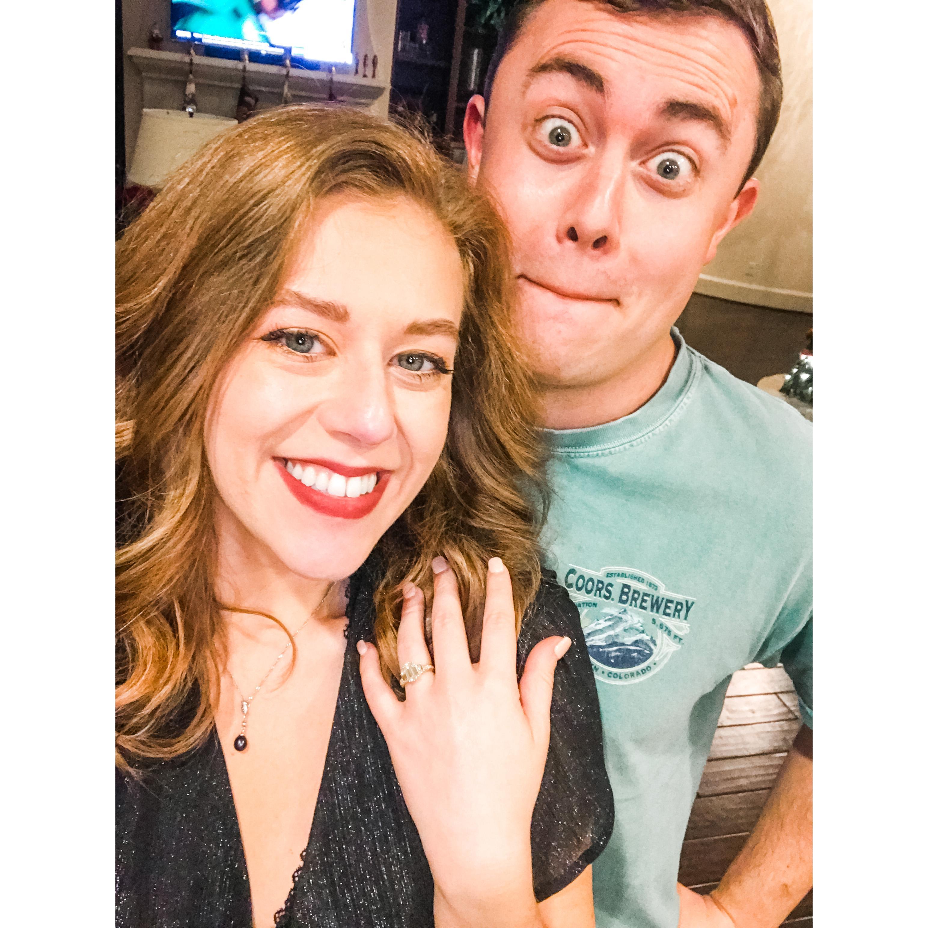 Right after I said "yes"!