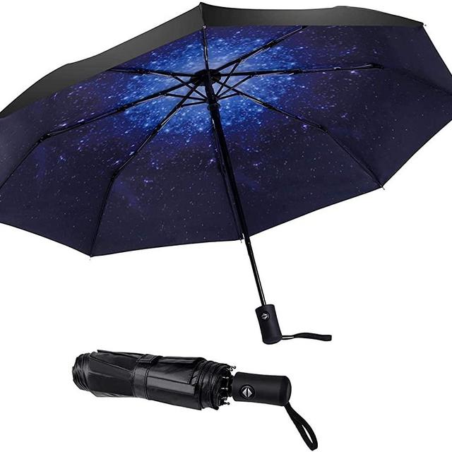 SY COMPACT Travel Umbrella Windproof Automatic Umbrellas-Factory Outlet Umbrella