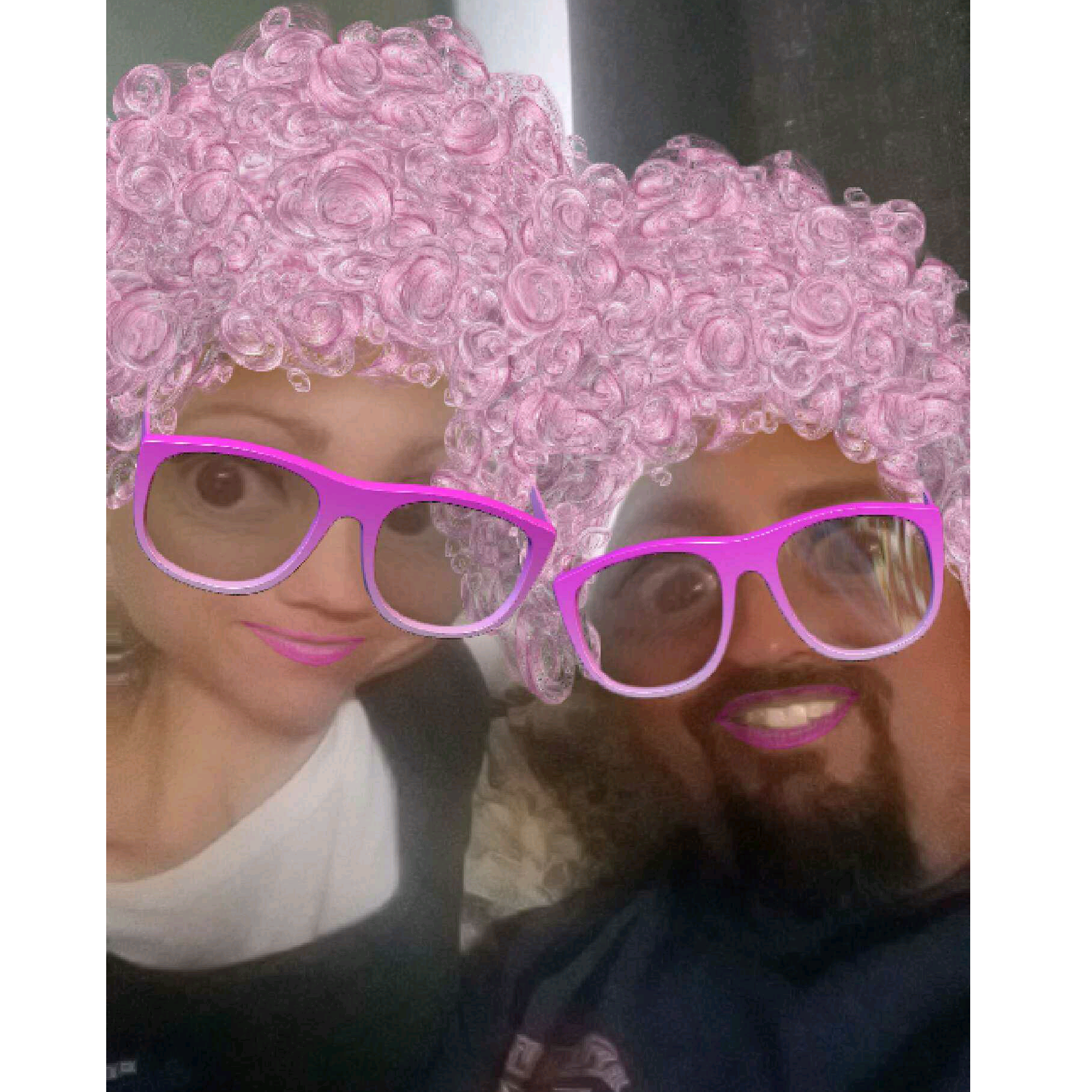 Wig day on snapchat