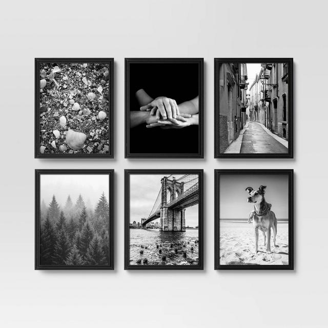 Traditional 8"x10" Picture Frames Black - Room Essentials™