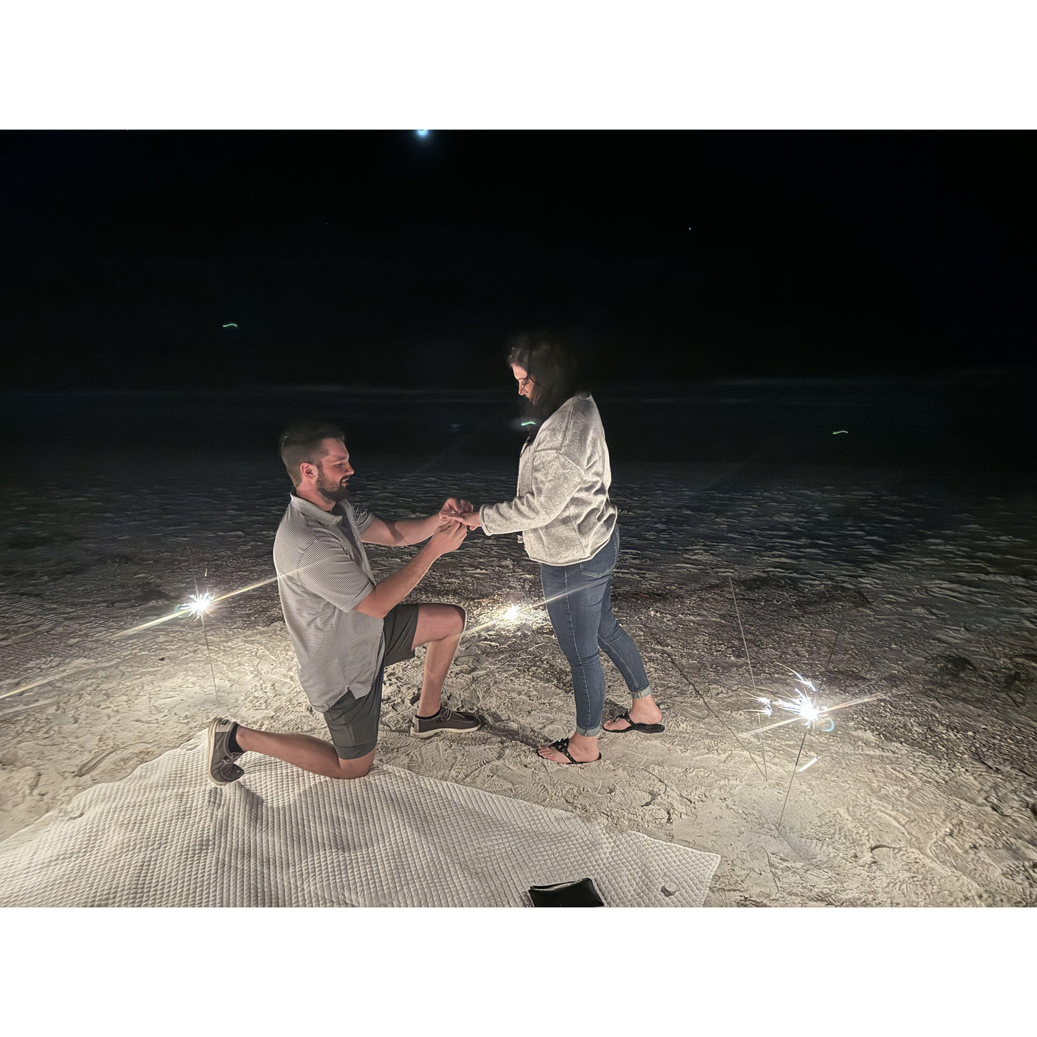 I said YES!