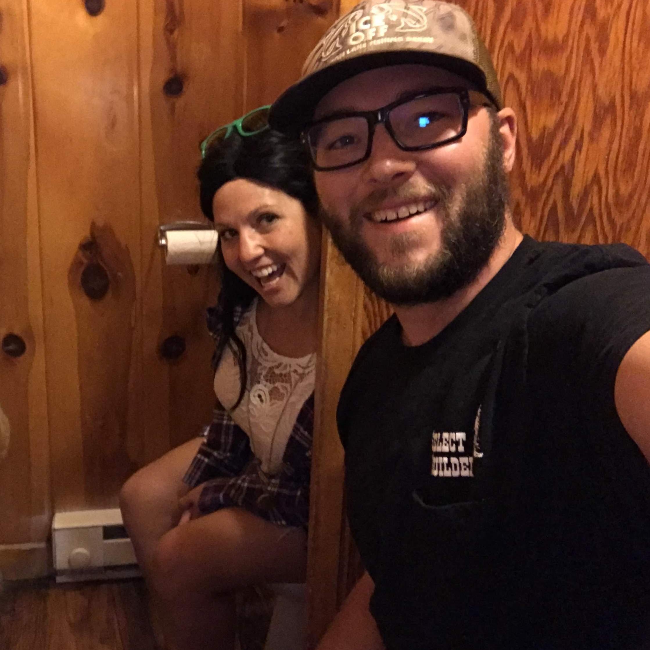 Not sure you get a whole lot closer than a two person bathroom on a road trip, but we will always look forward to trying 😉