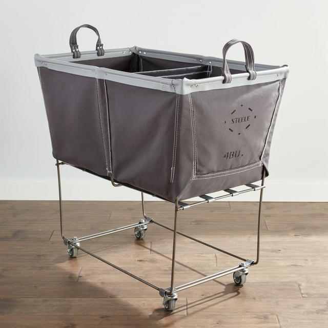Steele ® Divided Canvas Sorter Briquette