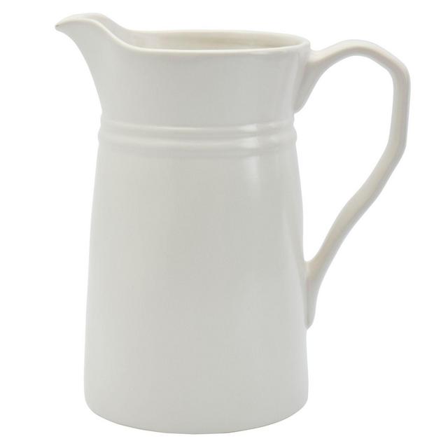 Bee & Willow™ Bristol Pitcher in Coconut Milk