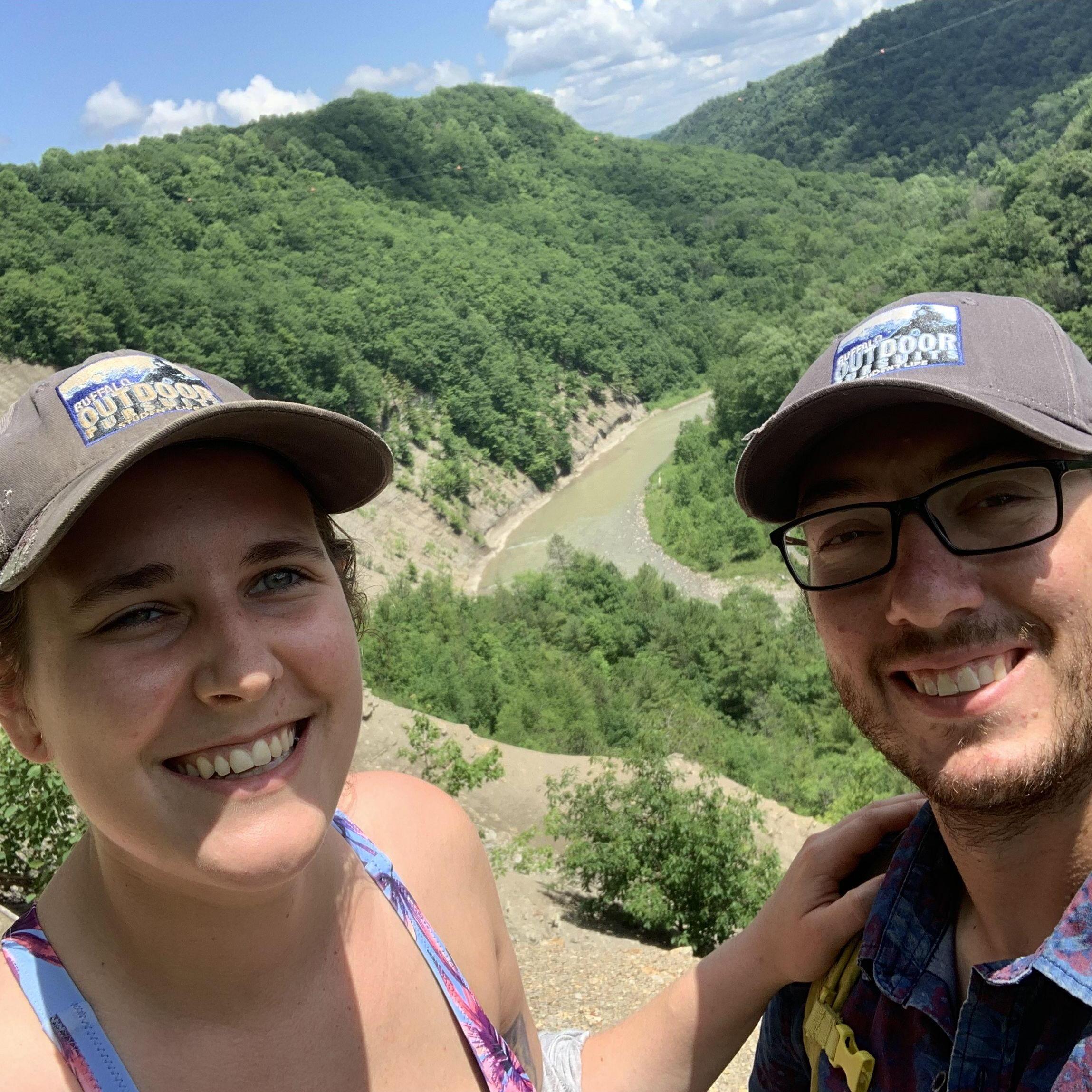 Zoar Valley before they closed Peter's Point