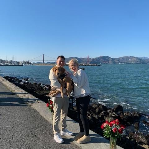 The day Julia said “yes” ❤️