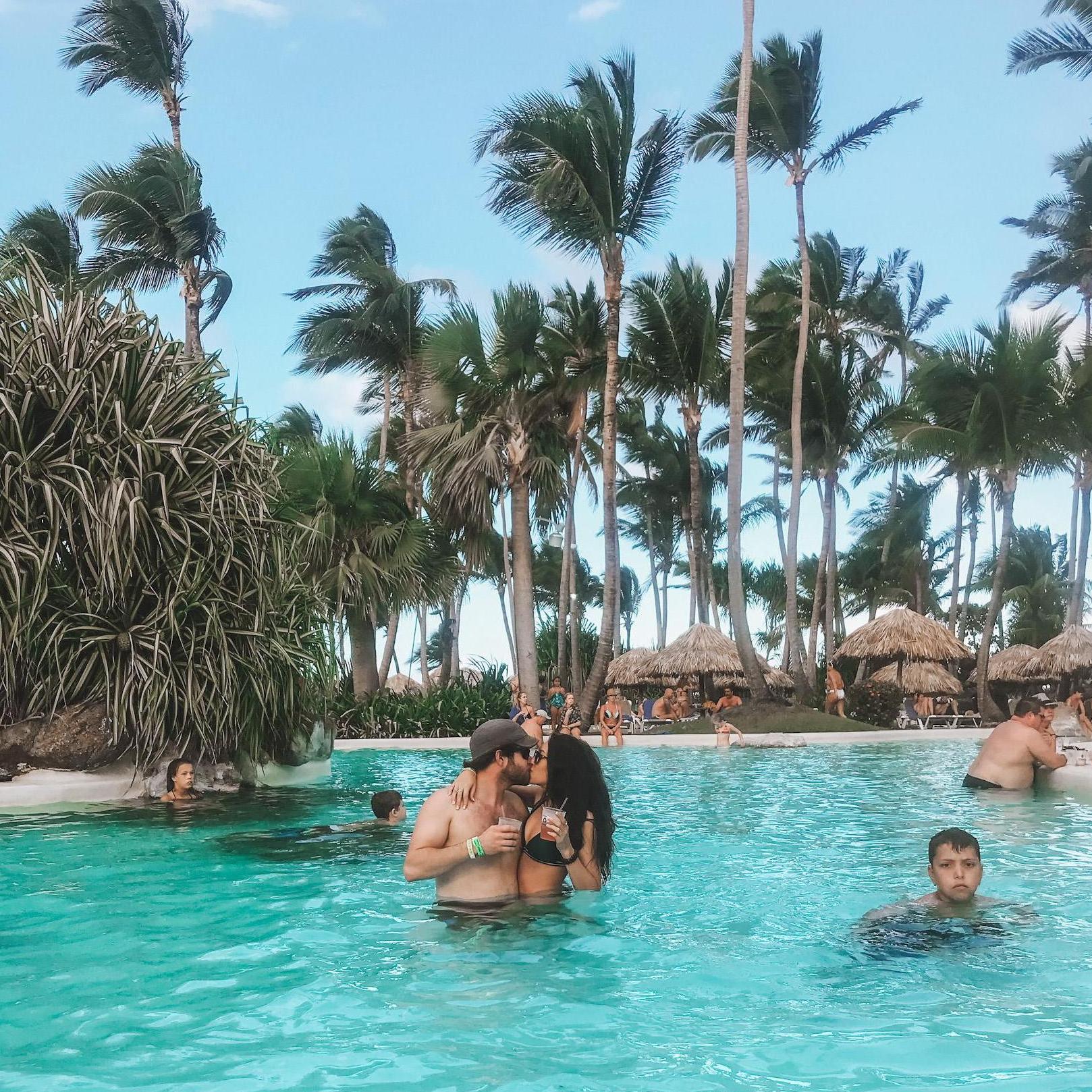 2017 - Our first vacation together in Punta Cana where we first said "I love you"