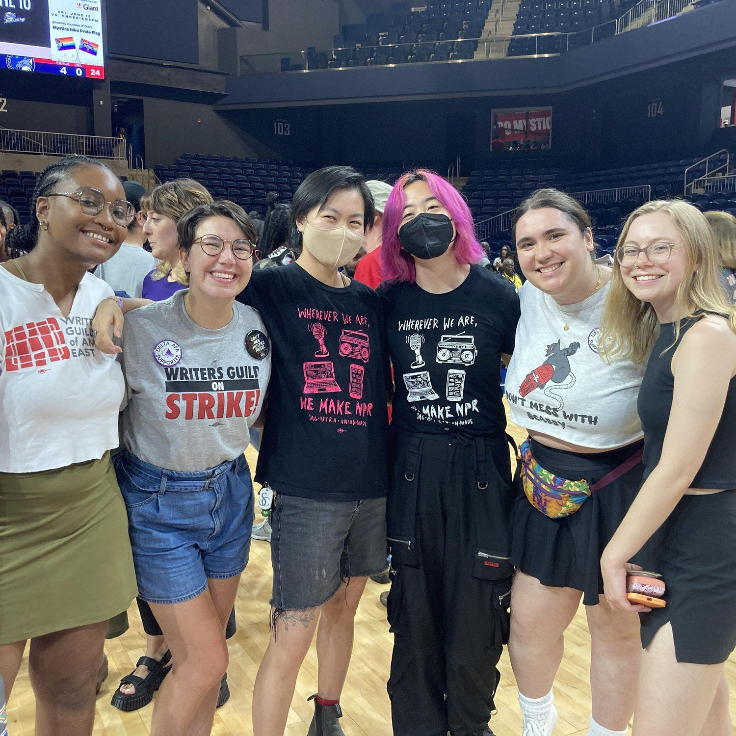 Union Night at the Mystics with friends | June 2023