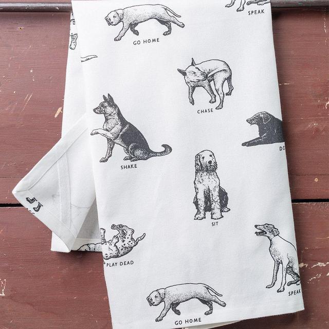 Dogs Dish Towel