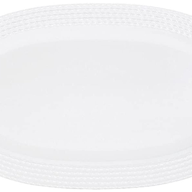 KATE SPADE Wickford Hors D'Oeuvres Tray, 2.7 LB, White