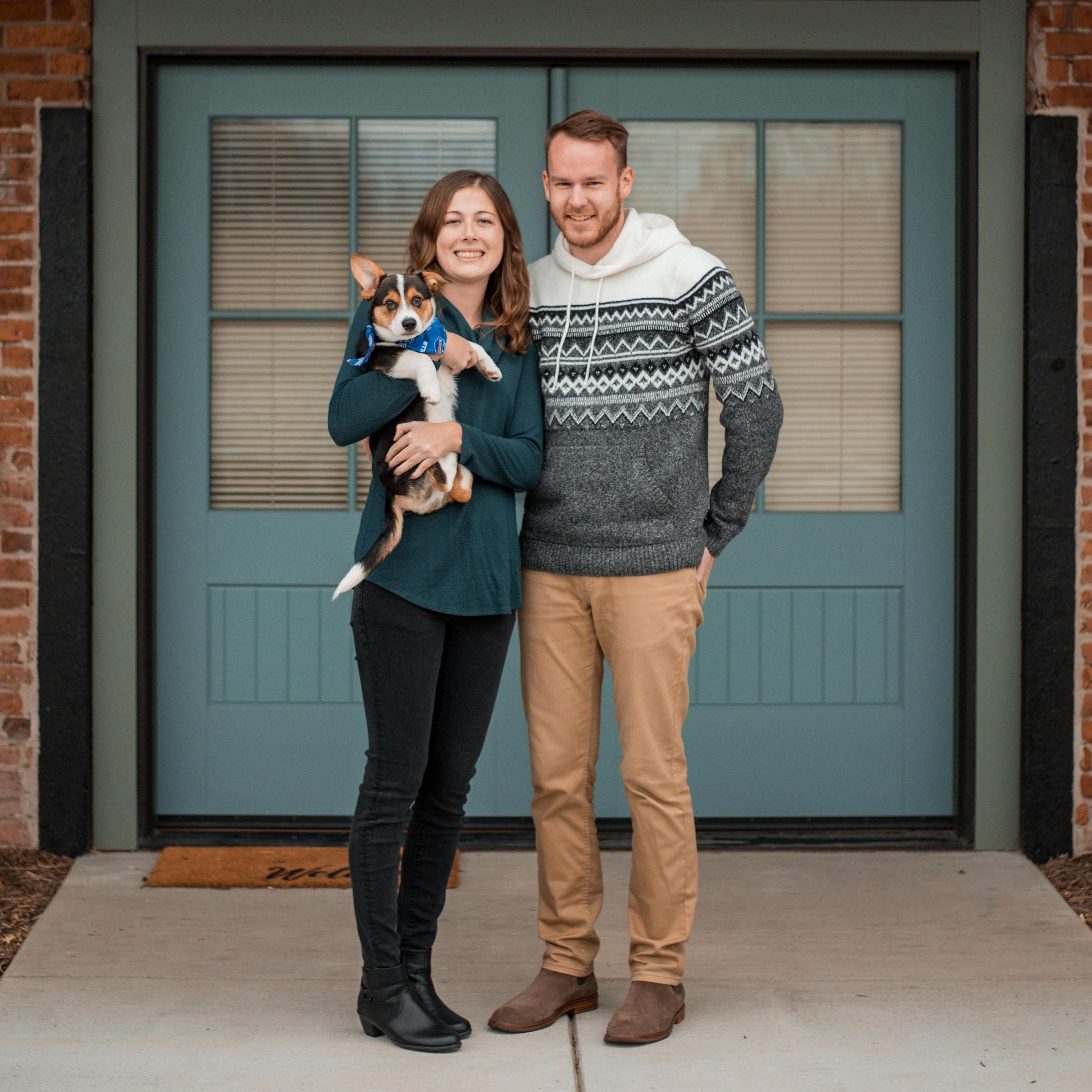 Our first apartment together